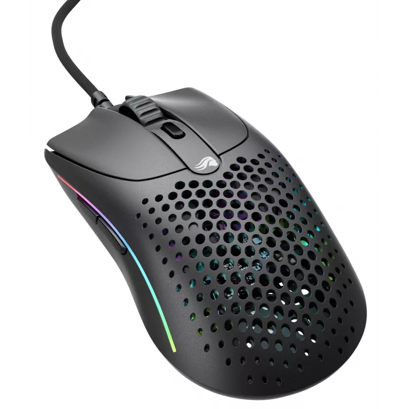 Glorious Gaming Glorious Model O Wired 2 - μαύρο ματ, δεξιόχειρες, οπτικό, USB Type-A, 26000 DPI, 1 ms, μαύρο