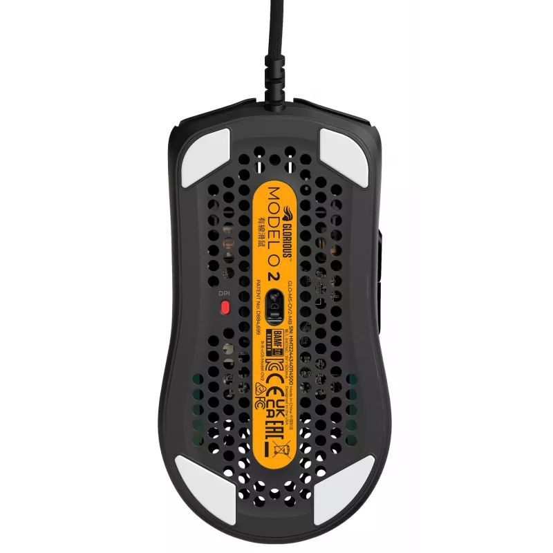 Glorious Gaming Glorious Model O Wired 2 - μαύρο ματ, δεξιόχειρες, οπτικό, USB Type-A, 26000 DPI, 1 ms, μαύρο