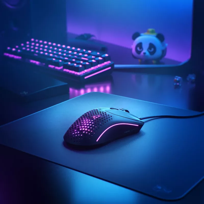Glorious Gaming Glorious Model O Wired 2 - μαύρο ματ, δεξιόχειρες, οπτικό, USB Type-A, 26000 DPI, 1 ms, μαύρο