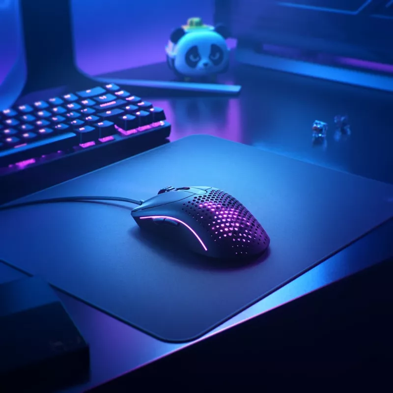 Glorious Gaming Glorious Model O Wired 2 - μαύρο ματ, δεξιόχειρες, οπτικό, USB Type-A, 26000 DPI, 1 ms, μαύρο