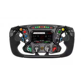 Moza Racing Essenza SCV12 Τιμόνι, Τιμόνι αγώνων, Μαύρο, Αλουμίνιο, Ίνες άνθρακα, 164 cm, 164 cm, 310 mm