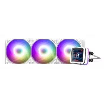 Zalman ALPHA2 DS A36 Λευκό Επεξεργαστής All-in-One Υγρόψυξη 12 cm 1 τεμ.