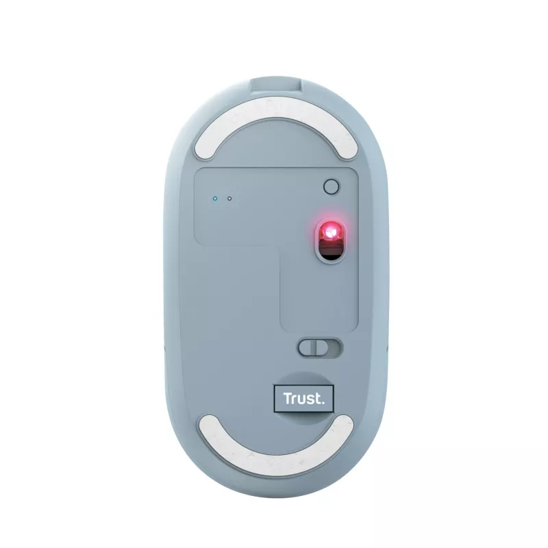 Trust Puck Ποντίκι γραφείου Αμφίχειρο RF Wireless + Bluetooth 1600 DPI