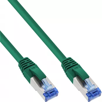 InLine Καλώδιο δικτύου S/FTP PiMF Cat.6A χωρίς αλογόνα 500MHz πράσινο 5m
