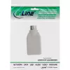 InLine αντάπτορας USB USB A θηλυκό / PS/2 αρσενικό, PS/2 αρσενικό, USB A, μπεζ