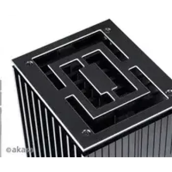 Κουτί υπολογιστή Akasa A-NUC45-M1B Mini-ITX Μαύρο