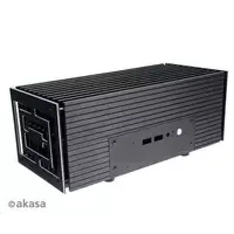 Κουτί υπολογιστή Akasa A-NUC45-M1B Mini-ITX Μαύρο