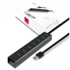 Axagon HUE-SA7BP 7x USB 3.0 ALU LADEHUB μαύρο με τροφοδοτικό