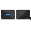 Axagon HUE-SA7BP 7x USB 3.0 ALU LADEHUB μαύρο με τροφοδοτικό