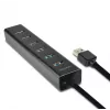 Axagon HUE-SA7BP 7x USB 3.0 ALU LADEHUB μαύρο με τροφοδοτικό