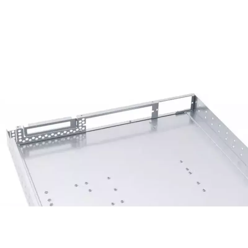 Κουτί rack server Alphacool ES 1U 19 ιντσών, έτοιμο για υδρόψυξη, μαύρο/γκρι