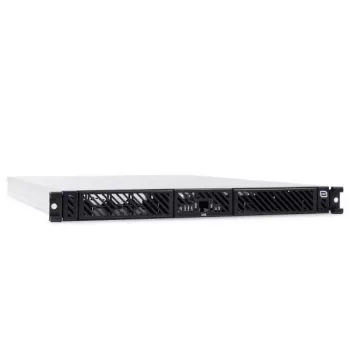 Κουτί rack server Alphacool ES 1U 19 ιντσών, έτοιμο για υδρόψυξη, μαύρο/γκρι