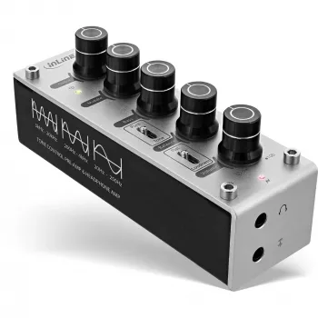 InLine AmpEQ Tri-Tone Hi-Res AUDIO Pre- & Headphone-Amp, 3,5 mm Stereo, τροφοδοσία USB
