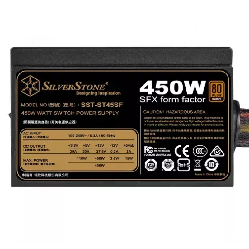 Τροφοδοτικό Silverstone ST45SF 450 W