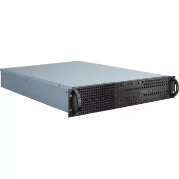 Κουτί server Inter-Tech 2U-2129N Rack μαύρο, ασημί