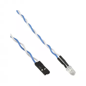 InLine Mainboard Power / HDD LED, μπλε, 5 mm, 0,8 m