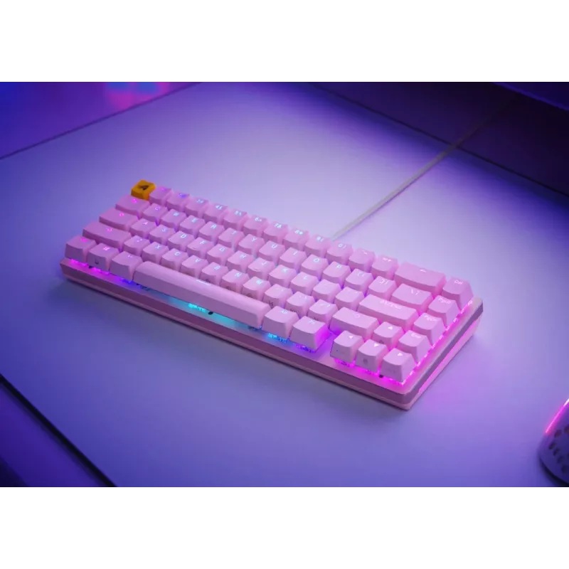Πληκτρολόγιο Glorious Gaming GMMK 2 USB US International ροζ