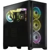 Κουτί Mid-Tower CORSAIR - Icue 4000d RGB Airflow - μαύρο