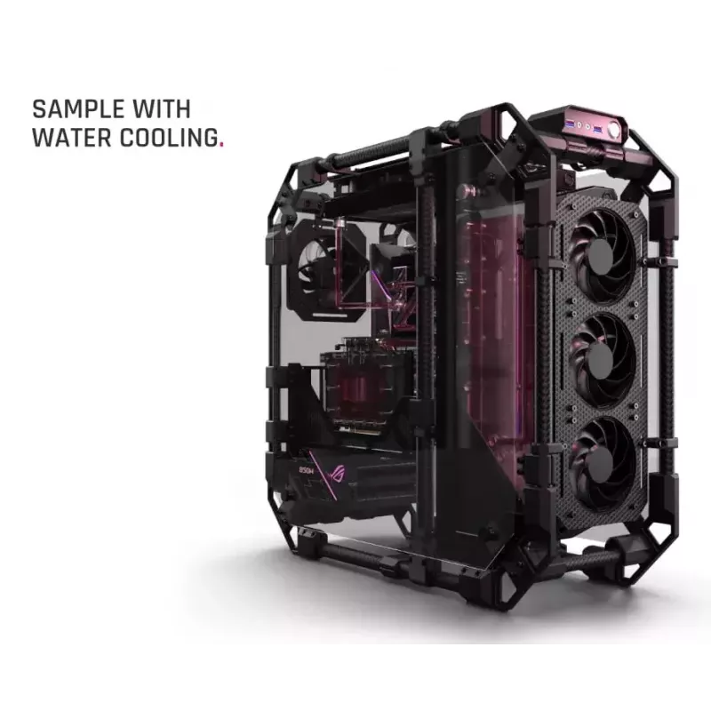 Κουτί PC Alphacool Apex Pro Skeleton Full Tower μαύρο