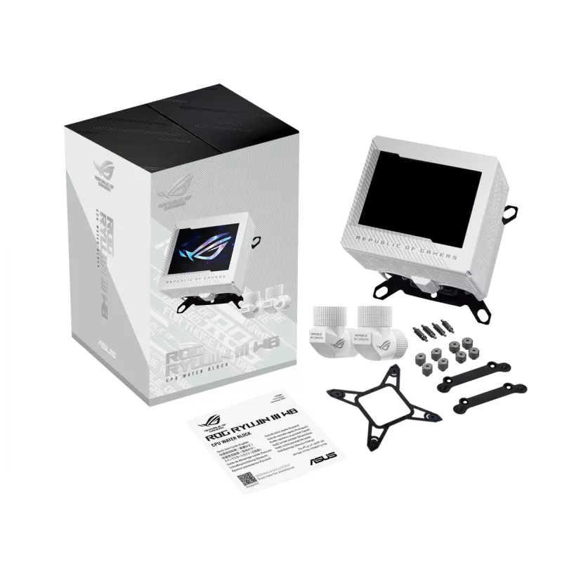 ASUS ROG RYUJIN III WB White Edition μπλοκ νερού