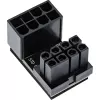 InLine Εσωτερικός Αντάπτορας Τροφοδοσίας 180° ATX 8-Pin Βύσμα Υποδοχή Μαύρο 26638E