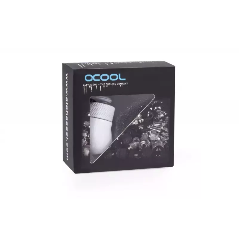 Σετ Συναρμολόγησης Alphacool Eiszapfen Γωνιακός Αντάπτορας 45° Περιστρεφόμενος G1/4