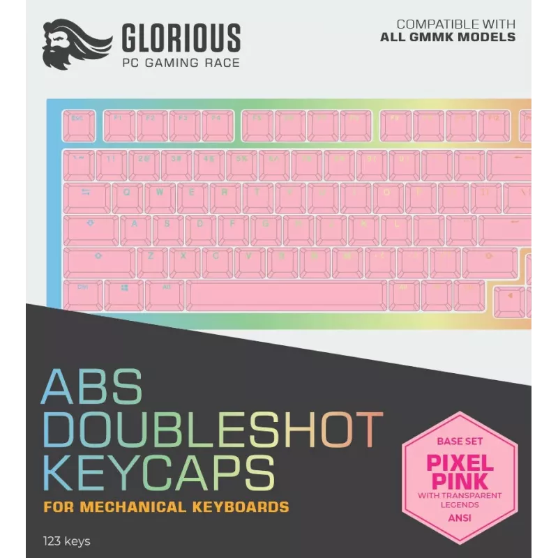 Keycap Glorious PC Gaming Race Doubleshot Keycaps V2