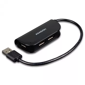 Axagon HUE-X4B Hub Διεπαφών USB 2.0 480 Mbit/s Μαύρο