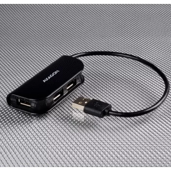 Axagon HUE-X4B Hub Διεπαφών USB 2.0 480 Mbit/s Μαύρο