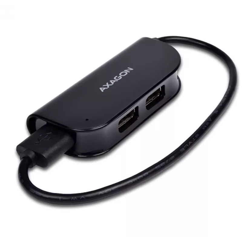 Axagon HUE-X4B Hub Διεπαφών USB 2.0 480 Mbit/s Μαύρο