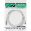 Καλώδιο δικτύου InLine S/FTP PiMF Cat.6A χωρίς αλογόνα 500MHz λευκό 0,5 m