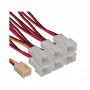 Καλώδιο αντάπτορα ανεμιστήρα InLine καλώδιο Y 3pol Molex θηλυκό / 6x 3pol Molex αρσενικό