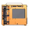 Κουτί υπολογιστή JONSPLUS MATX Handle Case Z20 – Μαύρο-Πορτοκαλί