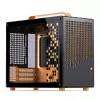 Κουτί υπολογιστή JONSPLUS MATX Handle Case Z20 – Μαύρο-Πορτοκαλί