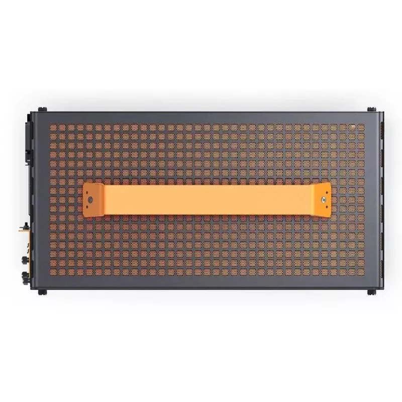 Κουτί υπολογιστή JONSPLUS MATX Handle Case Z20 – Μαύρο-Πορτοκαλί