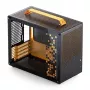 Κουτί υπολογιστή JONSPLUS MATX Handle Case Z20 – Μαύρο-Πορτοκαλί