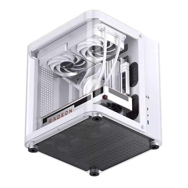 Jonsbo TK-1 2.0 Mini Tower White Κουτί υπολογιστή