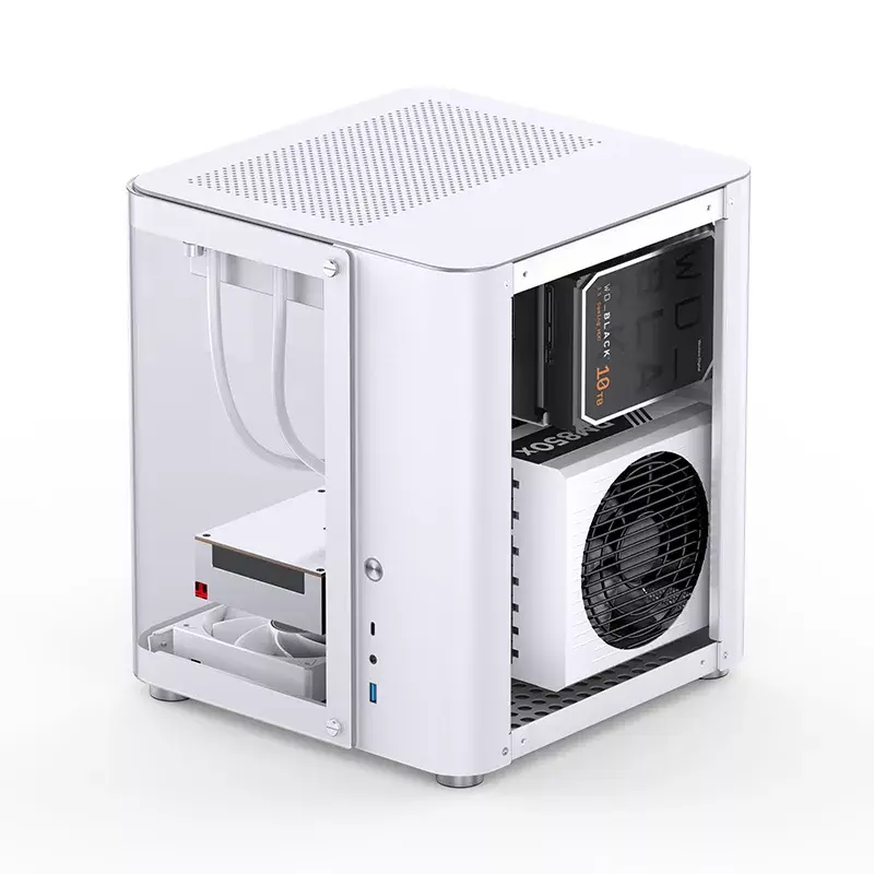 Jonsbo TK-1 2.0 Mini Tower White Κουτί υπολογιστή