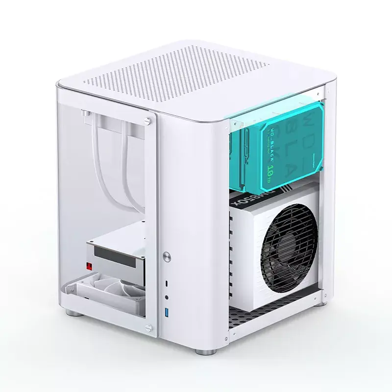 Jonsbo TK-1 2.0 Mini Tower White Κουτί υπολογιστή