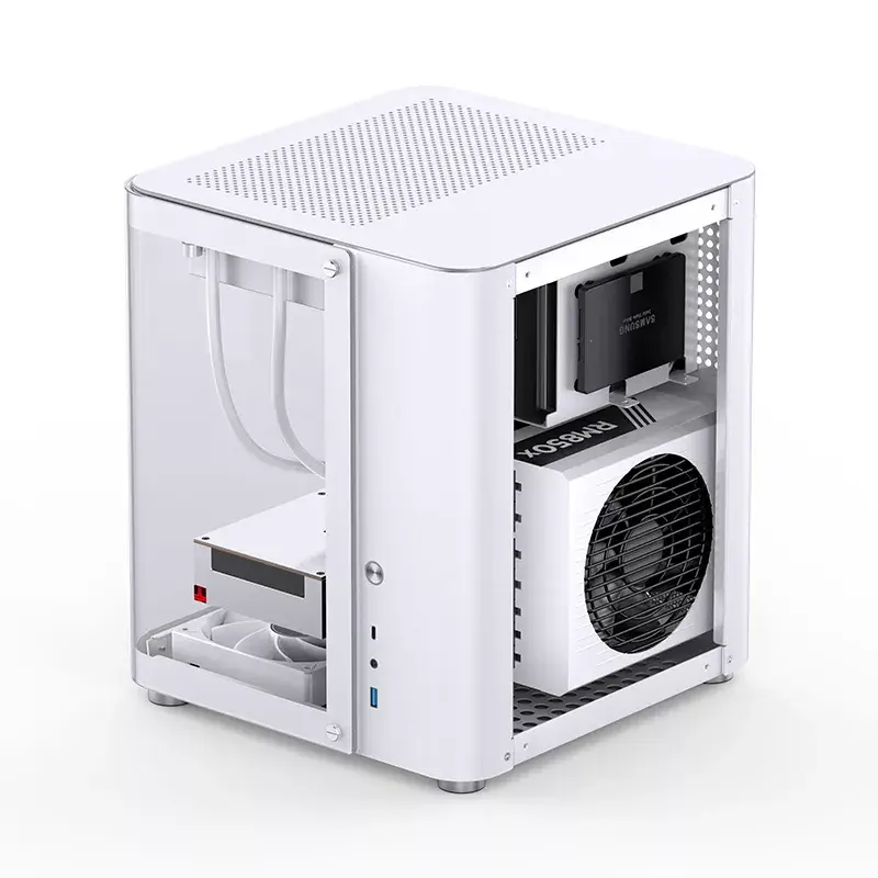 Jonsbo TK-1 2.0 Mini Tower White Κουτί υπολογιστή