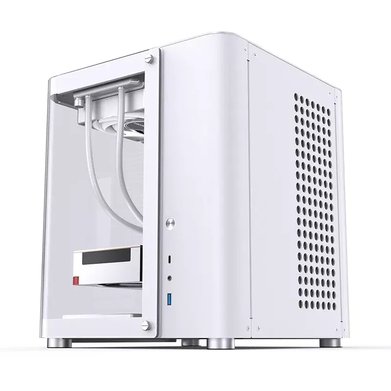 Jonsbo TK-1 2.0 Mini Tower White Κουτί υπολογιστή