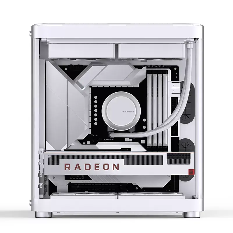 Jonsbo TK-1 2.0 Mini Tower White Κουτί υπολογιστή