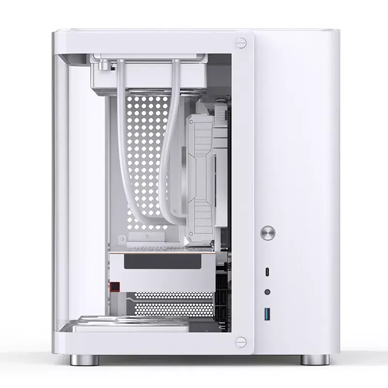 Jonsbo TK-1 2.0 Mini Tower White Κουτί υπολογιστή