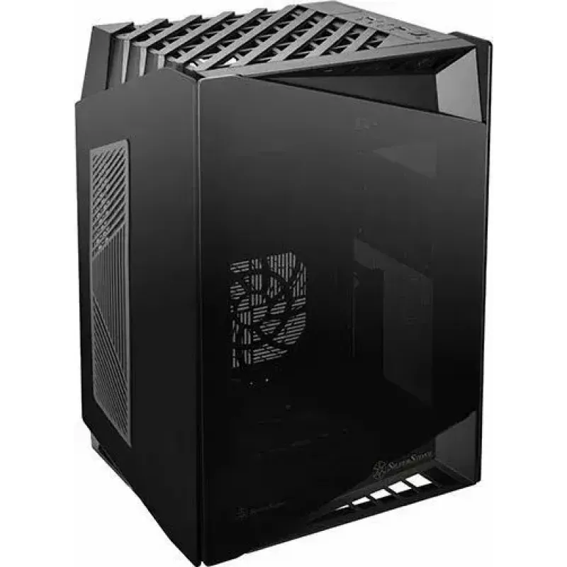 Κουτί υπολογιστή SilverStone SST-LD03B-AF Mini-ITX Μαύρο