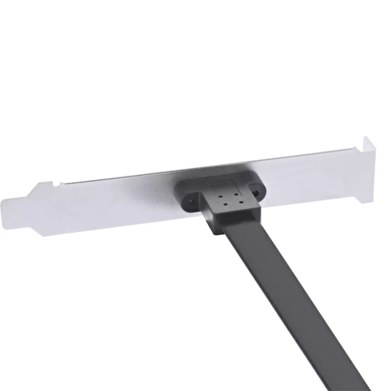 InLine PCI-Slotblende, USB-C σε USB 3.2 Frontpanel Key-A εσωτερικό, 0,3 m