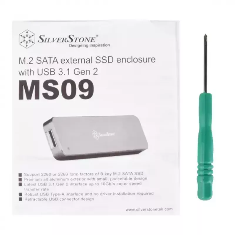 Θήκη SSD Silverstone MS09
