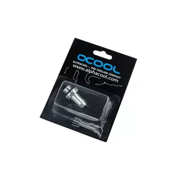 Alphacool HF 17092 ευθύς σύνδεσμος FatBoy G1/4 αρσενικός για σωλήνα εσωτερικής διαμέτρου 10 mm με O-ring, χρώμιο