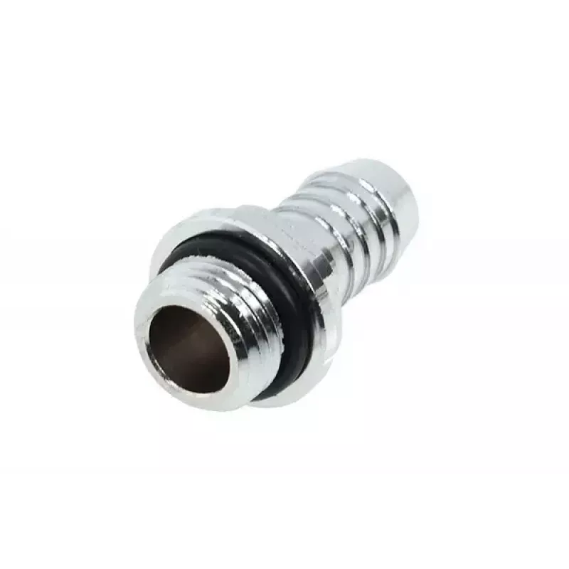 Alphacool HF 17092 ευθύς σύνδεσμος FatBoy G1/4 αρσενικός για σωλήνα εσωτερικής διαμέτρου 10 mm με O-ring, χρώμιο