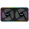 Aerocool ASTRO24 Dual Fan PC 12cm ARGB LED Αντιδονητική Υποστήριξη Μαύρο