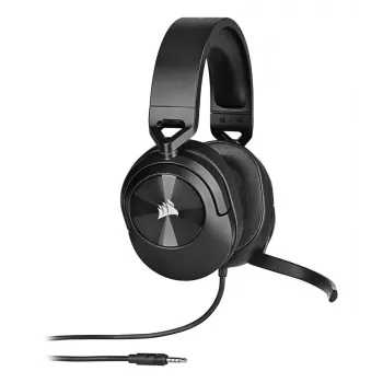 Ακουστικά gaming CORSAIR Hs55 – 3,5 mm – Στερεοφωνικά – Carbon